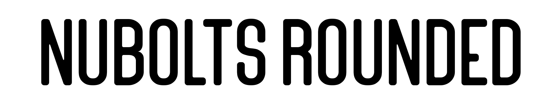 Nubolts Rounded